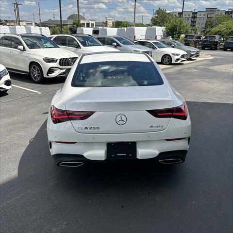 new 2025 Mercedes-Benz CLA 250 car, priced at $53,630