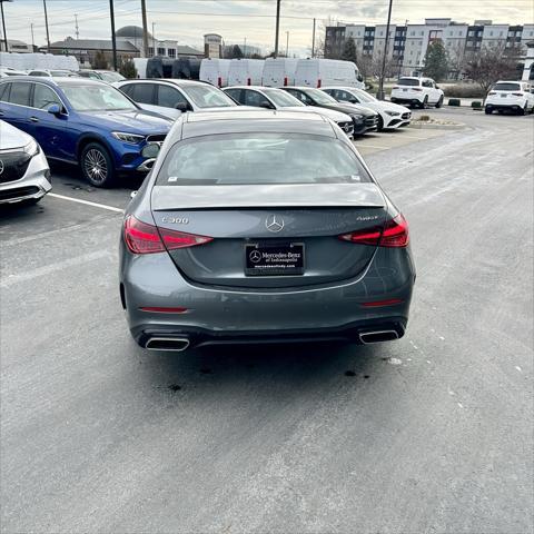 new 2025 Mercedes-Benz C-Class car, priced at $59,780