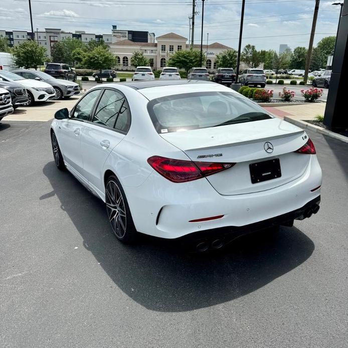 new 2024 Mercedes-Benz AMG C 43 car, priced at $74,185