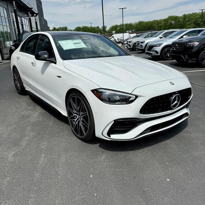 new 2024 Mercedes-Benz AMG C 43 car, priced at $74,185