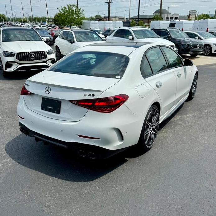 new 2024 Mercedes-Benz AMG C 43 car, priced at $74,185