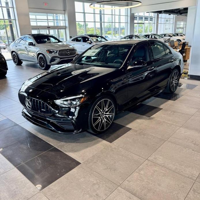 new 2024 Mercedes-Benz AMG C 43 car, priced at $74,530
