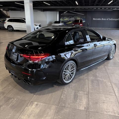 new 2025 Mercedes-Benz AMG C 43 car, priced at $73,555