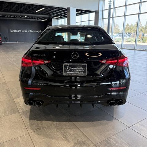 new 2025 Mercedes-Benz AMG C 43 car, priced at $73,555