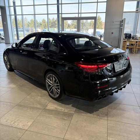 new 2025 Mercedes-Benz AMG C 43 car, priced at $73,555