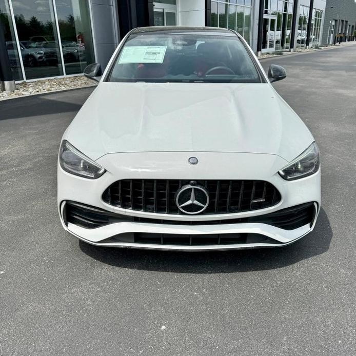 new 2024 Mercedes-Benz AMG C 43 car, priced at $74,675