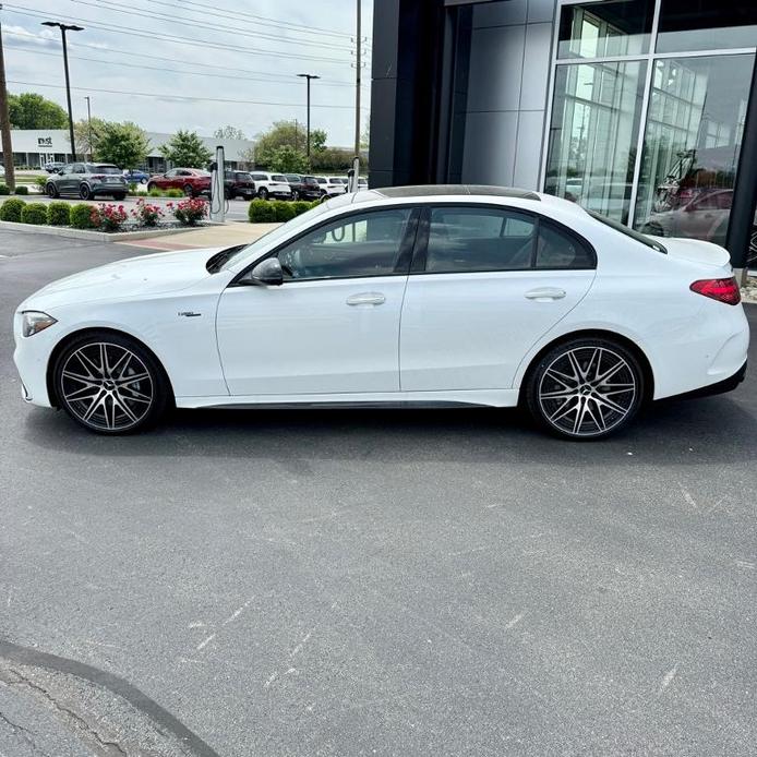 new 2024 Mercedes-Benz AMG C 43 car, priced at $74,675