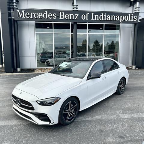 new 2025 Mercedes-Benz C-Class car, priced at $60,525