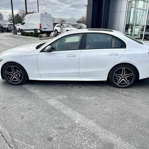 new 2025 Mercedes-Benz C-Class car, priced at $60,525