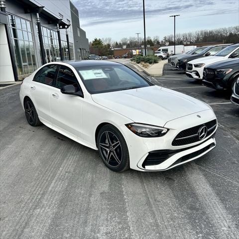 new 2025 Mercedes-Benz C-Class car, priced at $60,525