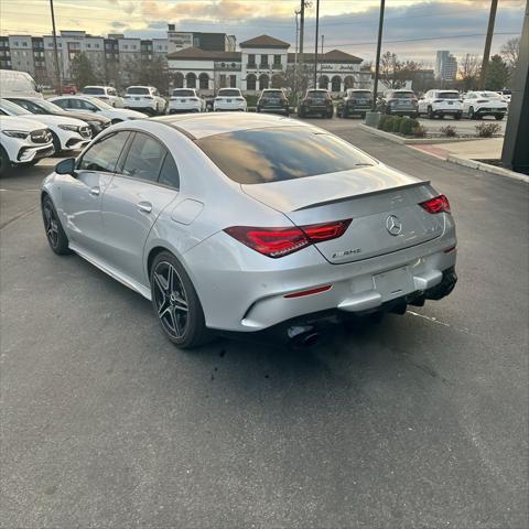 used 2022 Mercedes-Benz AMG CLA 35 car, priced at $39,080