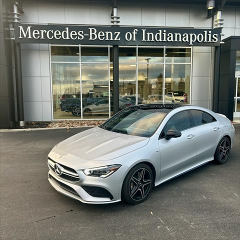 used 2022 Mercedes-Benz AMG CLA 35 car, priced at $39,080