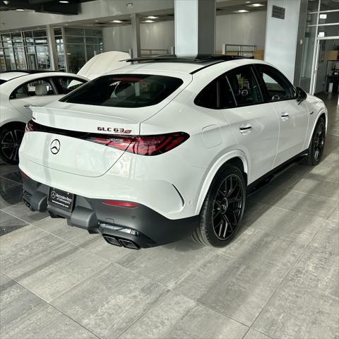 new 2025 Mercedes-Benz AMG GLC 63 car, priced at $106,275