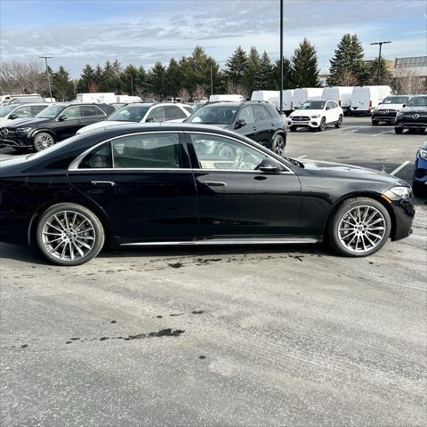 new 2025 Mercedes-Benz S-Class car, priced at $138,000