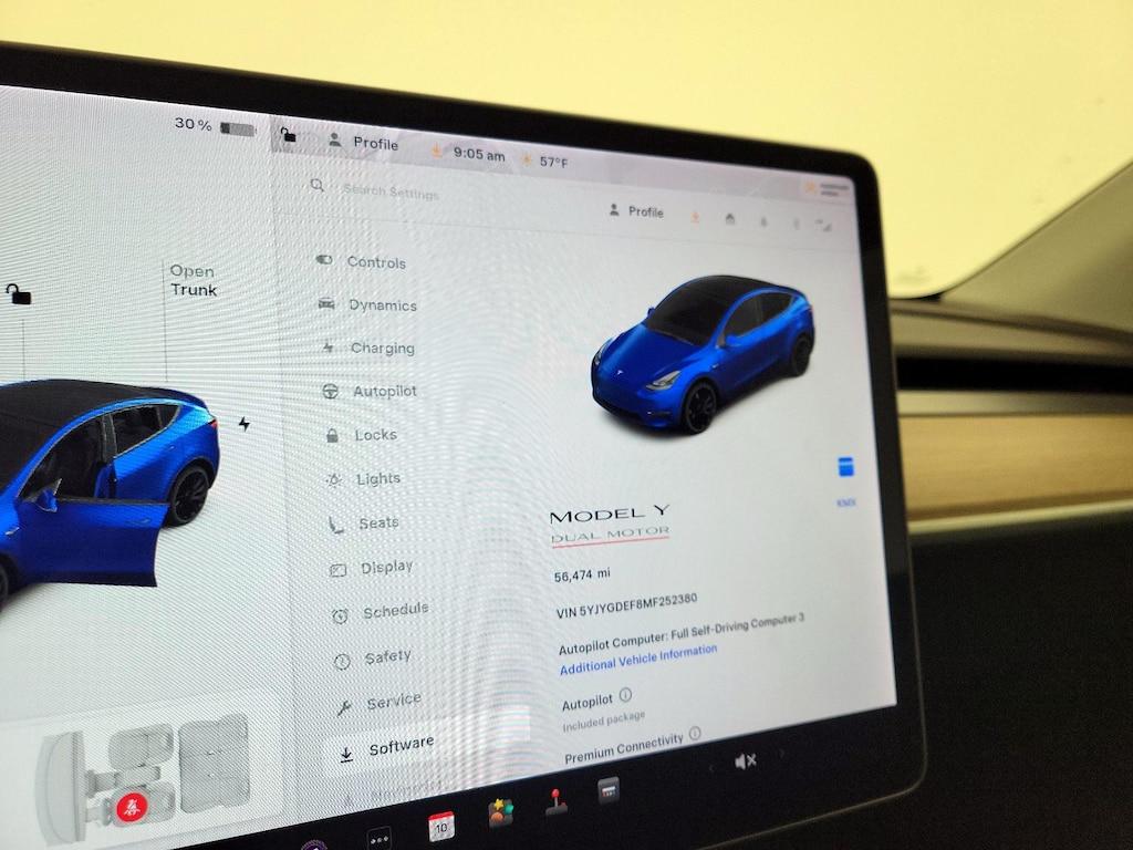 used 2021 Tesla Model Y car, priced at $29,998