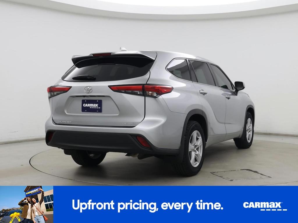 used 2021 Toyota Highlander car, priced at $30,998