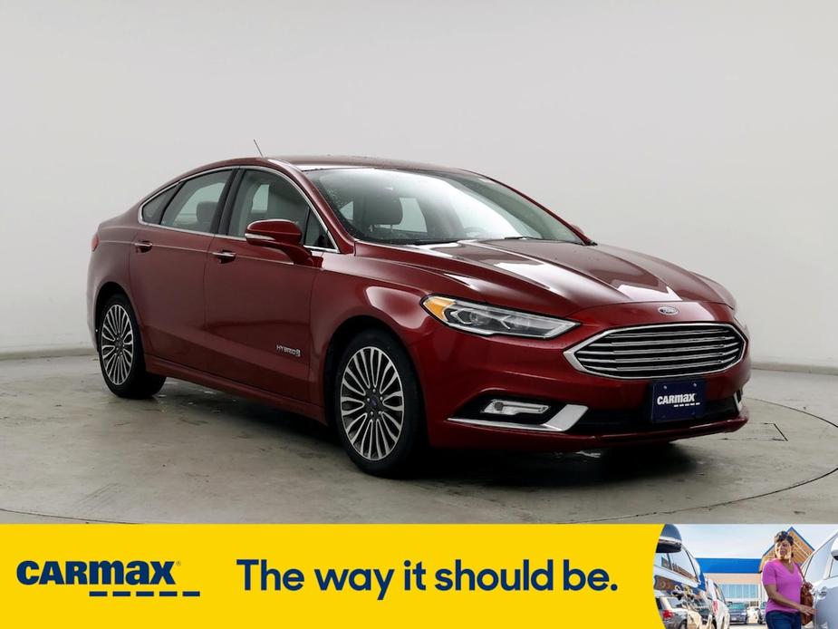 used 2017 Ford Fusion Hybrid car, priced at $14,599