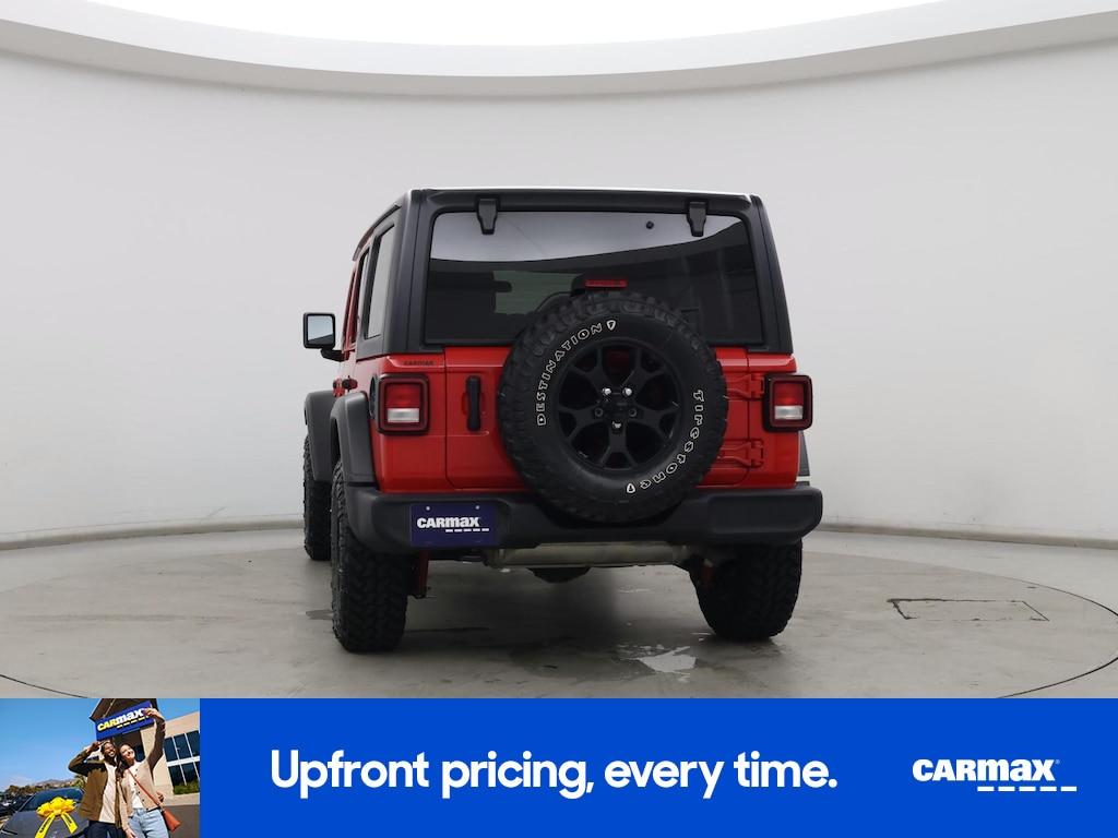 used 2021 Jeep Wrangler car, priced at $29,998