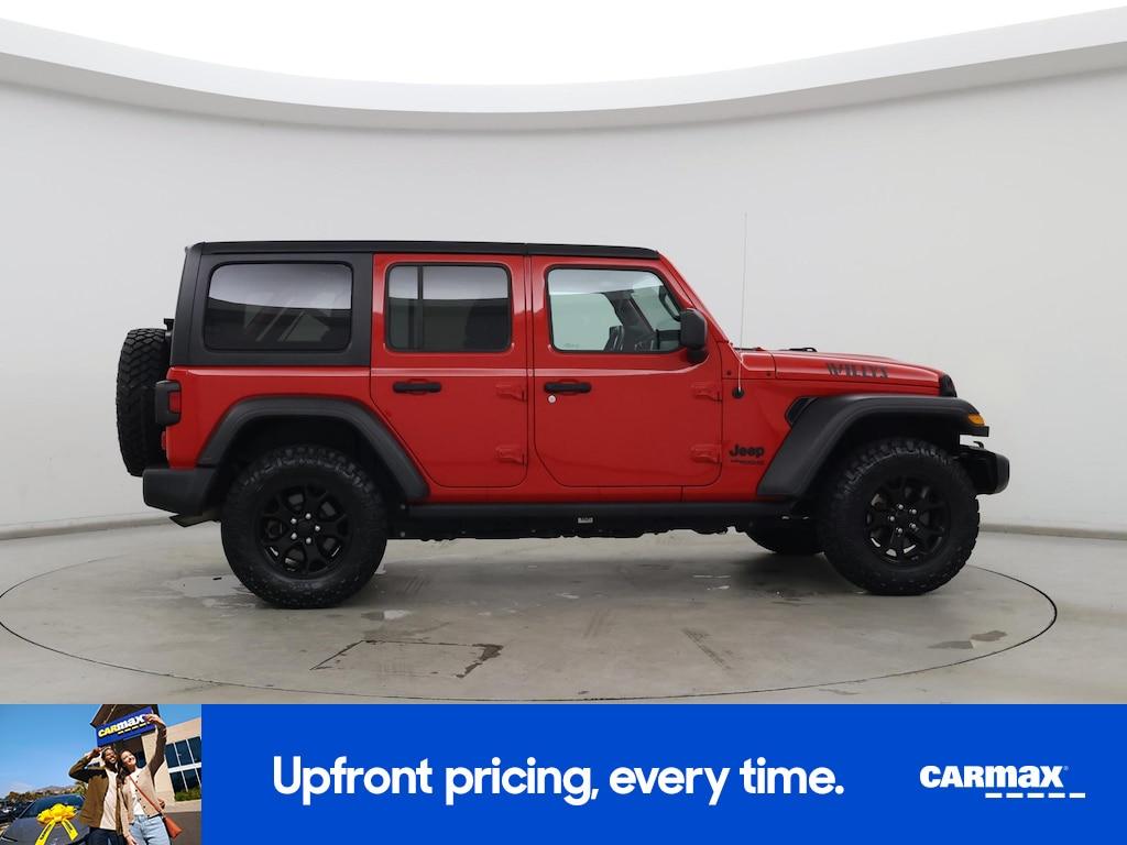 used 2021 Jeep Wrangler car, priced at $29,998