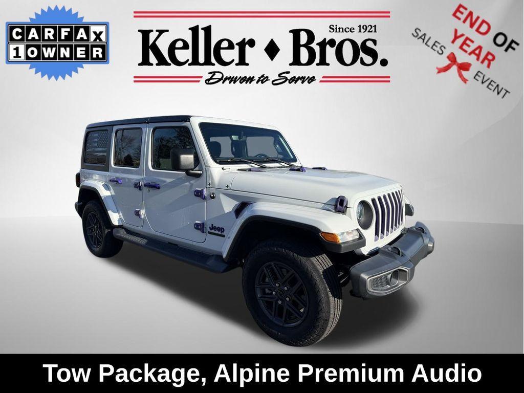 used 2021 Jeep Wrangler Unlimited car, priced at $35,854