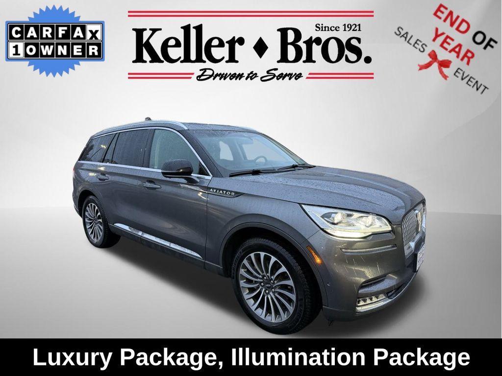 used 2022 Lincoln Aviator car, priced at $44,995