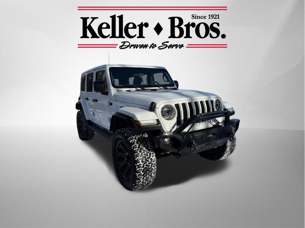 used 2018 Jeep Wrangler Unlimited car, priced at $32,991