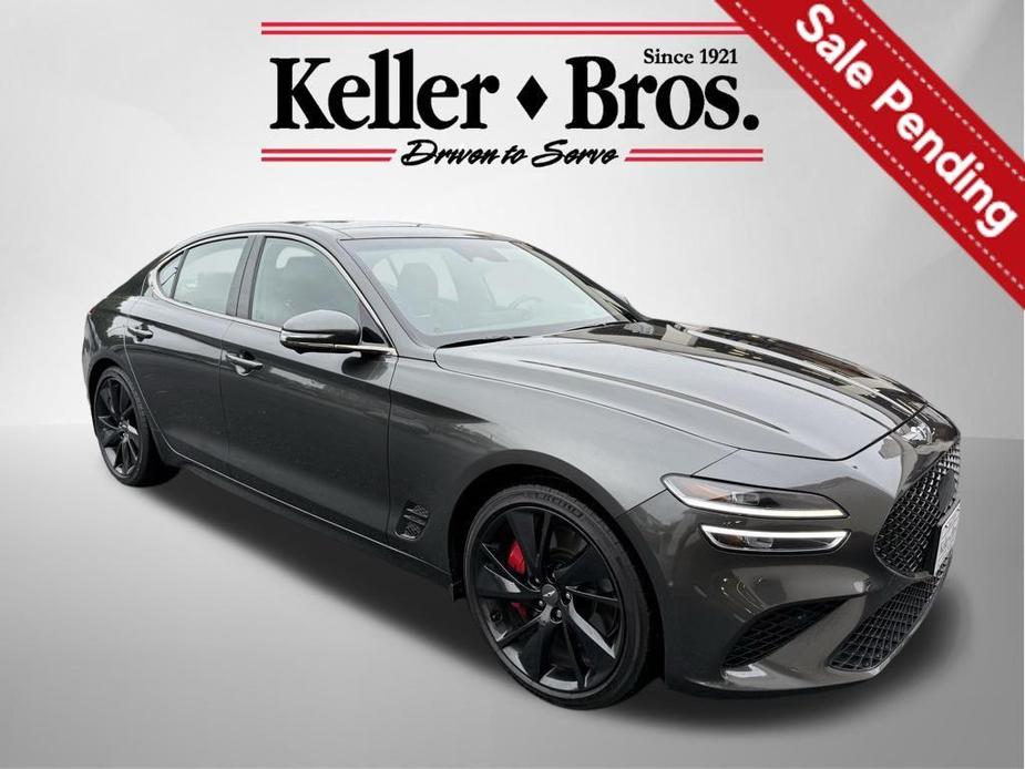 used 2022 Genesis G70 car, priced at $35,474