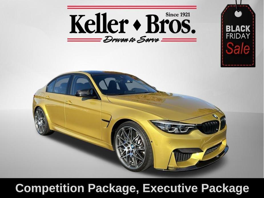 used 2018 BMW M3 car, priced at $65,995