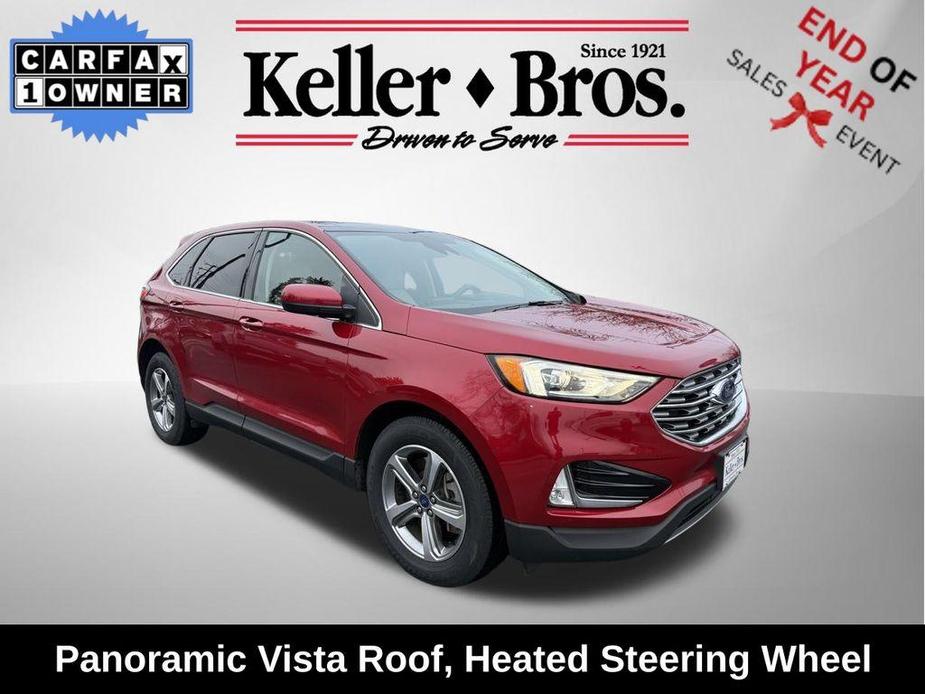 used 2021 Ford Edge car, priced at $27,854