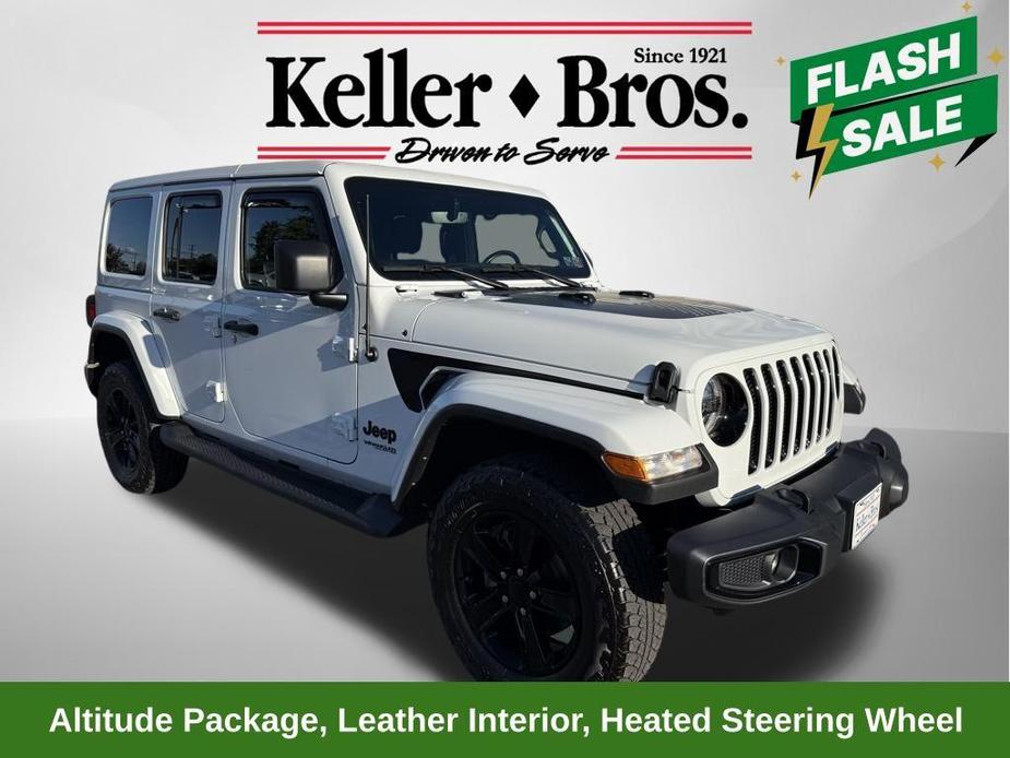 used 2022 Jeep Wrangler Unlimited car, priced at $35,995