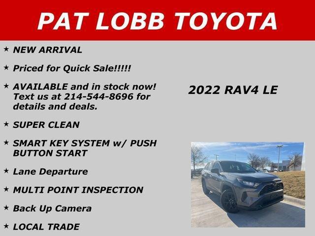 used 2022 Toyota RAV4 car, priced at $26,481