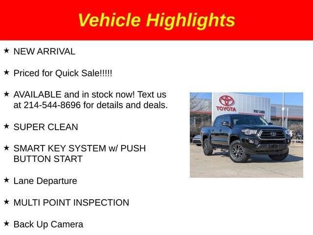 used 2023 Toyota Tacoma car, priced at $29,931