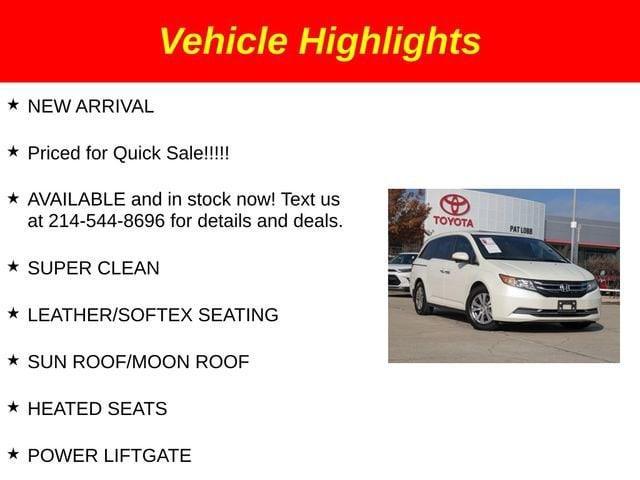 used 2016 Honda Odyssey car, priced at $14,193