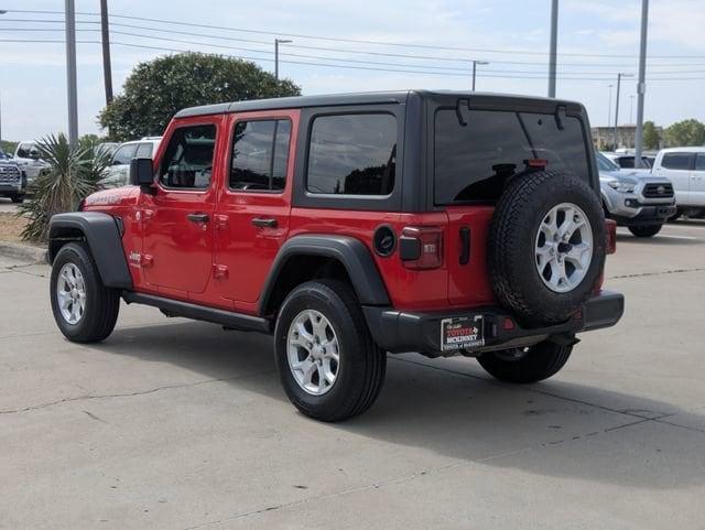 used 2021 Jeep Wrangler Unlimited car, priced at $30,432