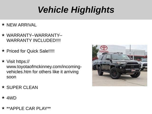 used 2021 Toyota 4Runner car, priced at $56,015
