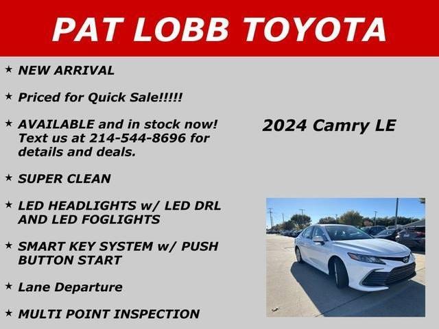 used 2024 Toyota Camry car, priced at $24,681