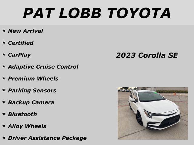 used 2023 Toyota Corolla car, priced at $24,598