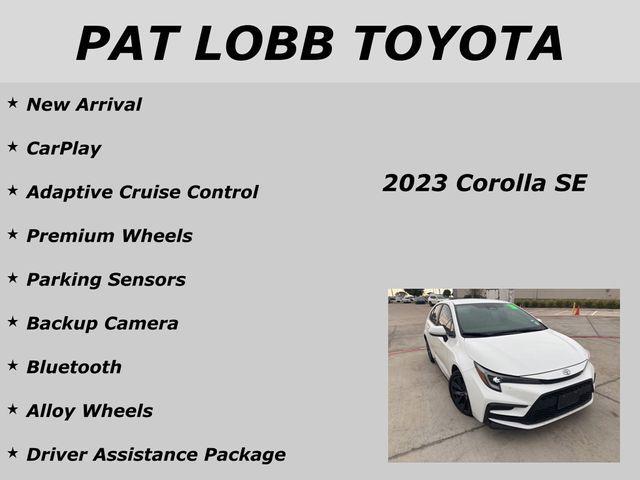 used 2023 Toyota Corolla car, priced at $24,981