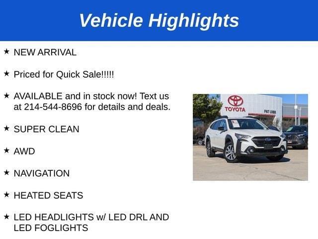 used 2023 Subaru Outback car, priced at $26,981