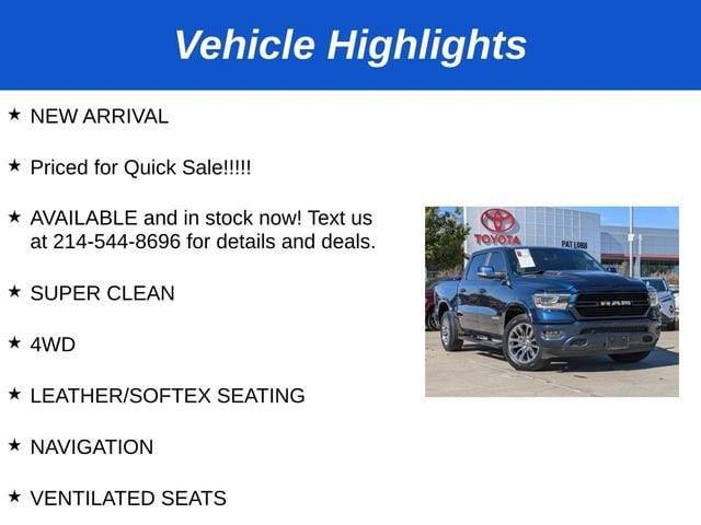 used 2021 Ram 1500 car, priced at $36,981