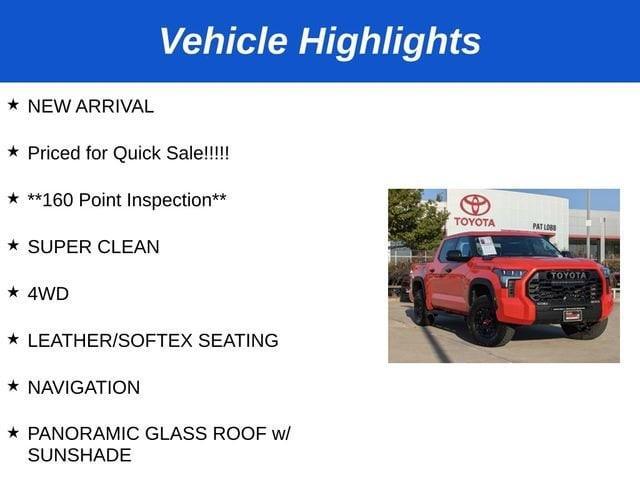 used 2023 Toyota Tundra Hybrid car, priced at $62,491