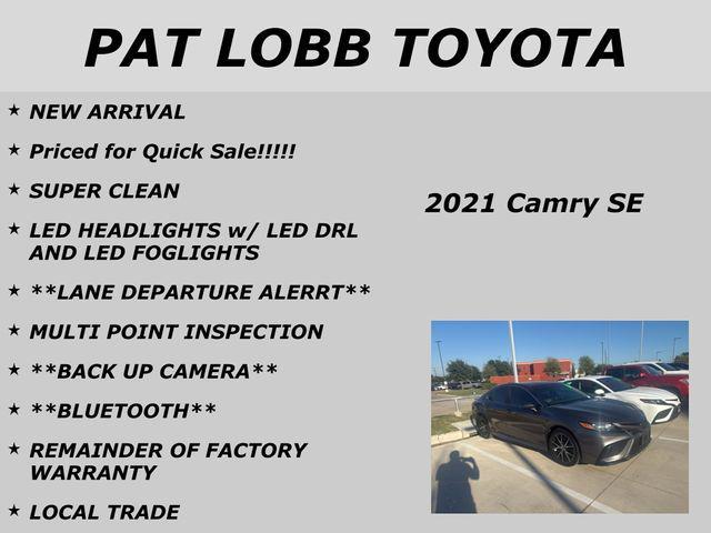 used 2021 Toyota Camry car, priced at $23,756