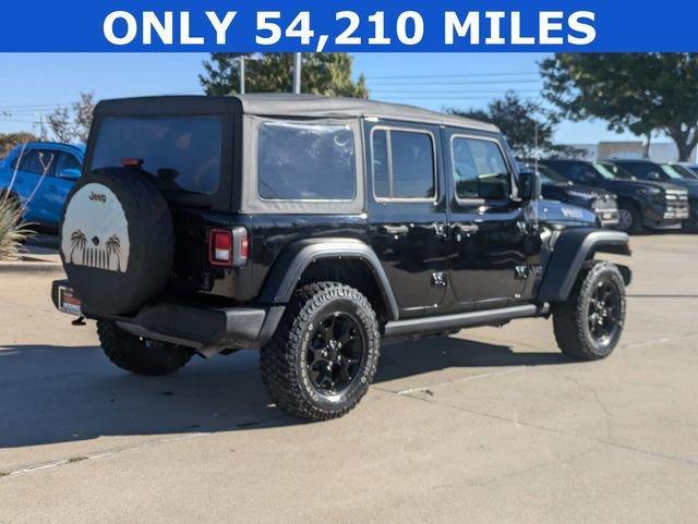 used 2021 Jeep Wrangler Unlimited car, priced at $31,481