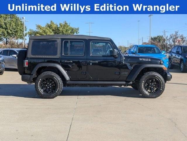 used 2021 Jeep Wrangler Unlimited car, priced at $31,481