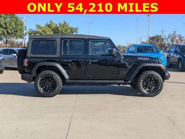 used 2021 Jeep Wrangler Unlimited car, priced at $26,624