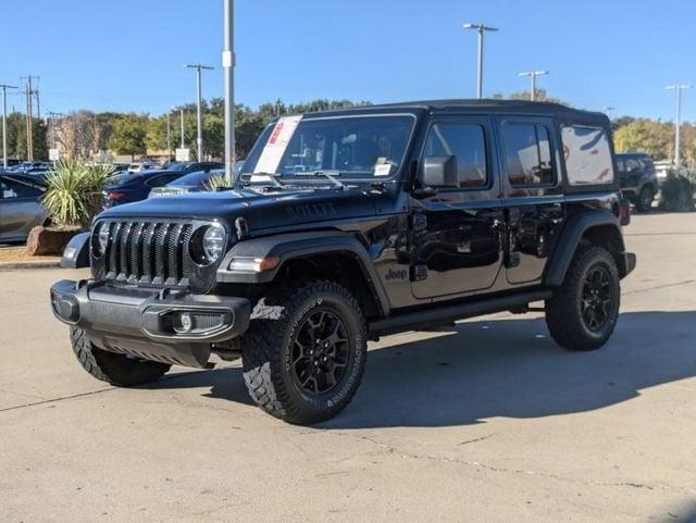 used 2021 Jeep Wrangler Unlimited car, priced at $31,481