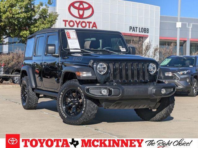 used 2021 Jeep Wrangler Unlimited car, priced at $31,481