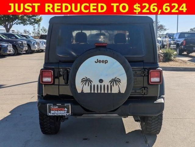 used 2021 Jeep Wrangler Unlimited car, priced at $26,624