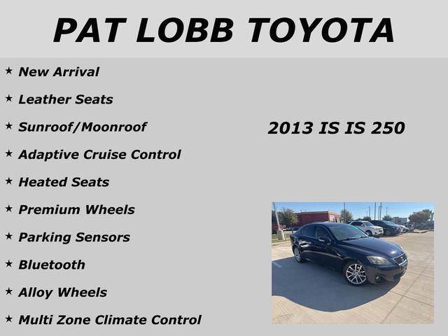 used 2013 Lexus IS 250 car, priced at $12,564