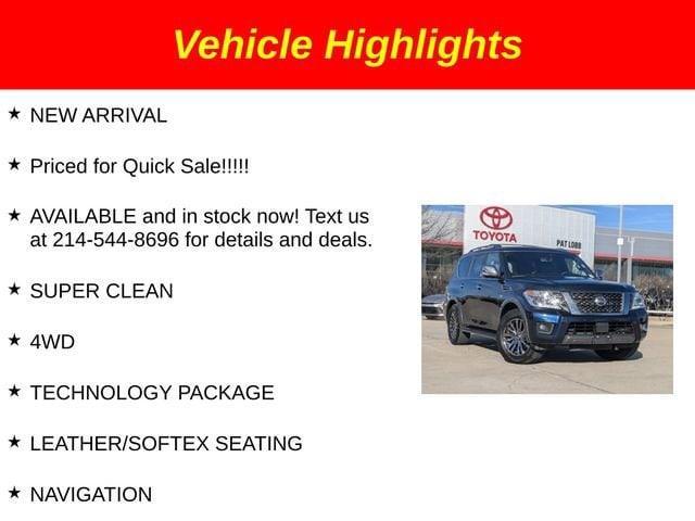 used 2018 Nissan Armada car, priced at $19,291